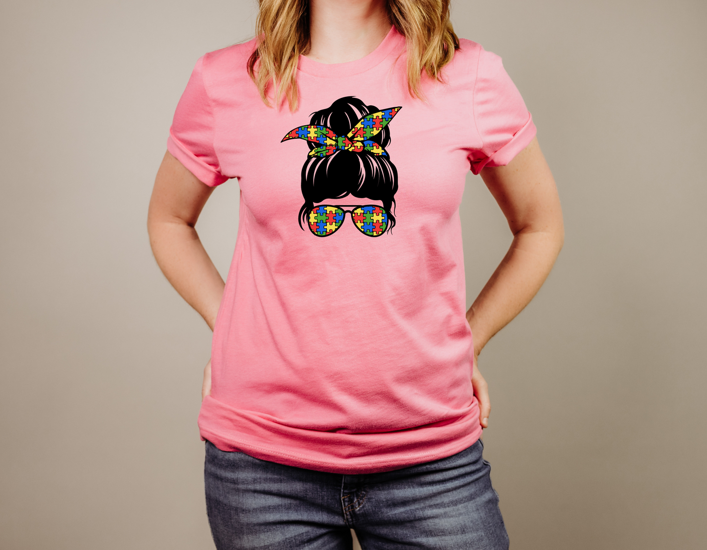 Stay Cool and Support Autism Awareness with Our Trendy Autism Mama T-Shirt