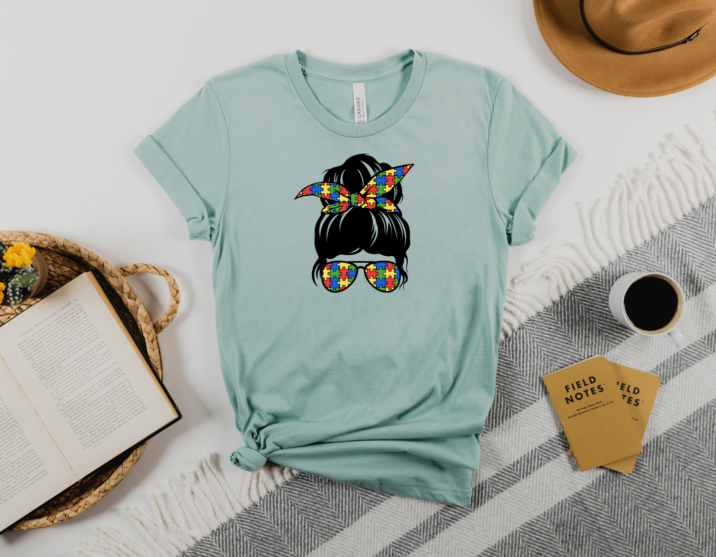 Stay Cool and Support Autism Awareness with Our Trendy Autism Mama T-Shirt