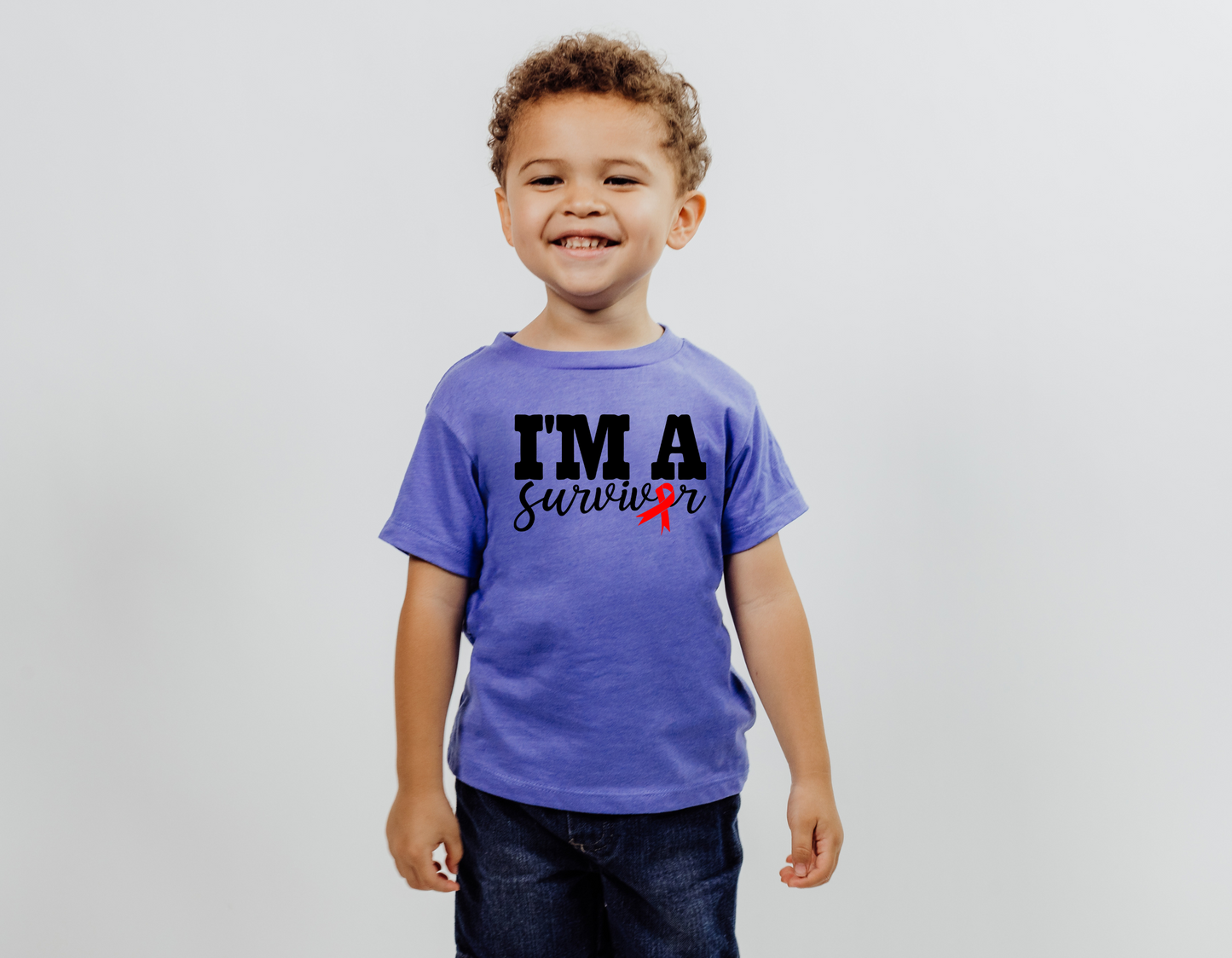 Celebrate Your Strength: Show Your Support for CHD with Our 'I'm A Survivor' CHD Awareness T-Shirts