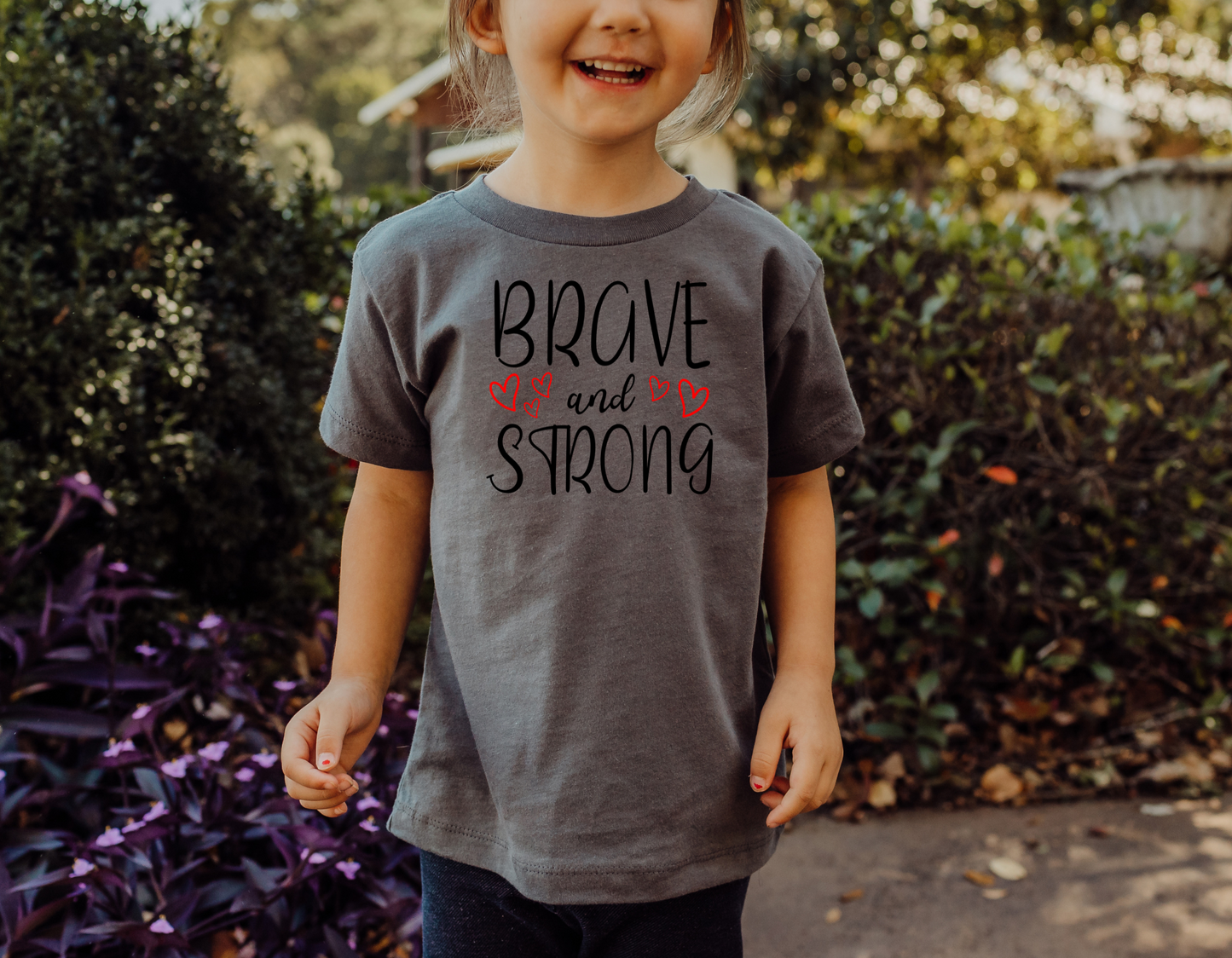 Show Your Support for Heart Disease Awareness with Our Brave and Strong CHD T-Shirt