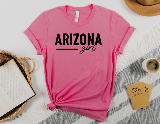 Cactus Cutie: Our Arizona Girl T-Shirt for Desert Lovers and Arizona Natives