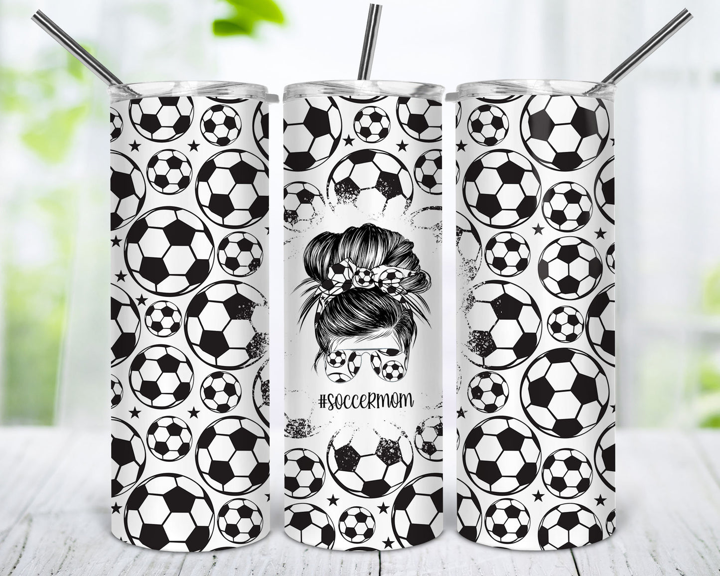 Stay Refreshed and Cheer on Your Athlete with Our Soccer Mom Tumbler