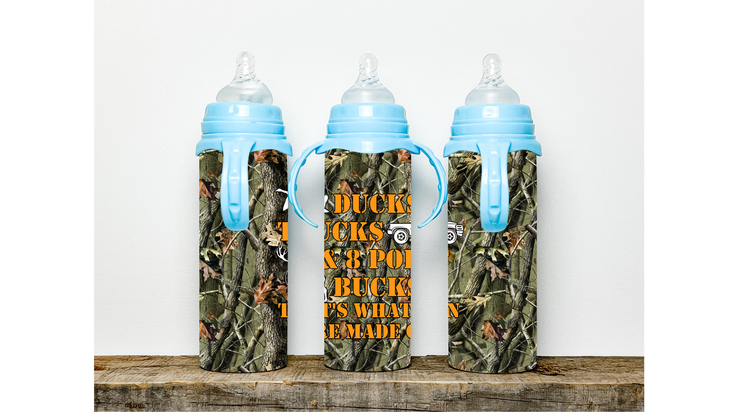 Father and Son Bonding: Ducks, Trucks, and 8-Point Bucks Daddy/Son Tumbler Set