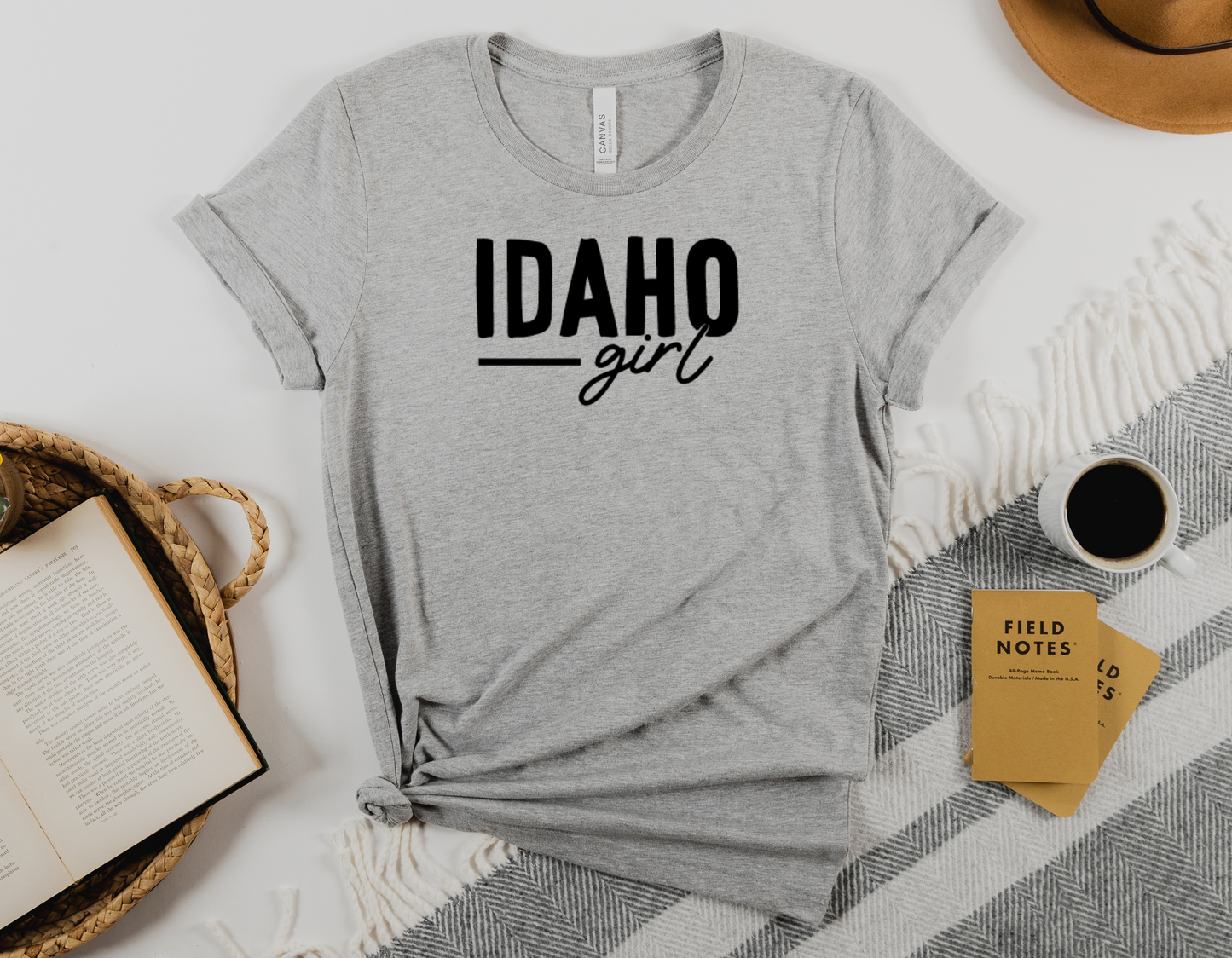 Idaho Girl T-Shirt - Show Off Your Gem State Pride in Style