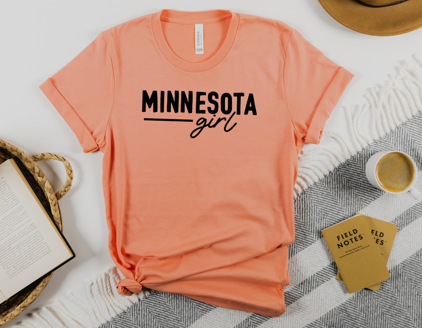 Minnesota Girl T-Shirt: Represent Your North Star State Love in Style!