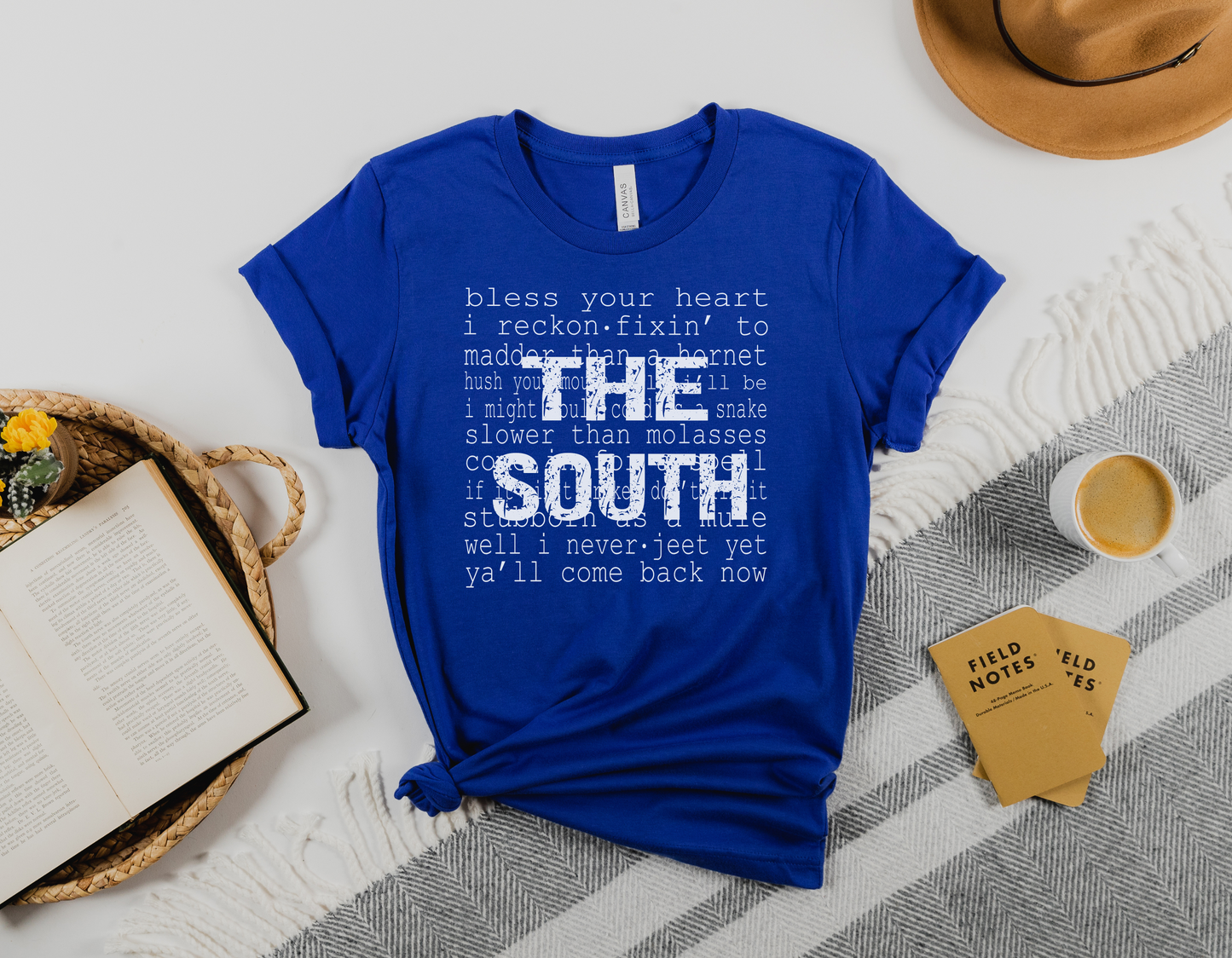 The South: Southern Sayings T-Shirt - Southern Charm in Every Word