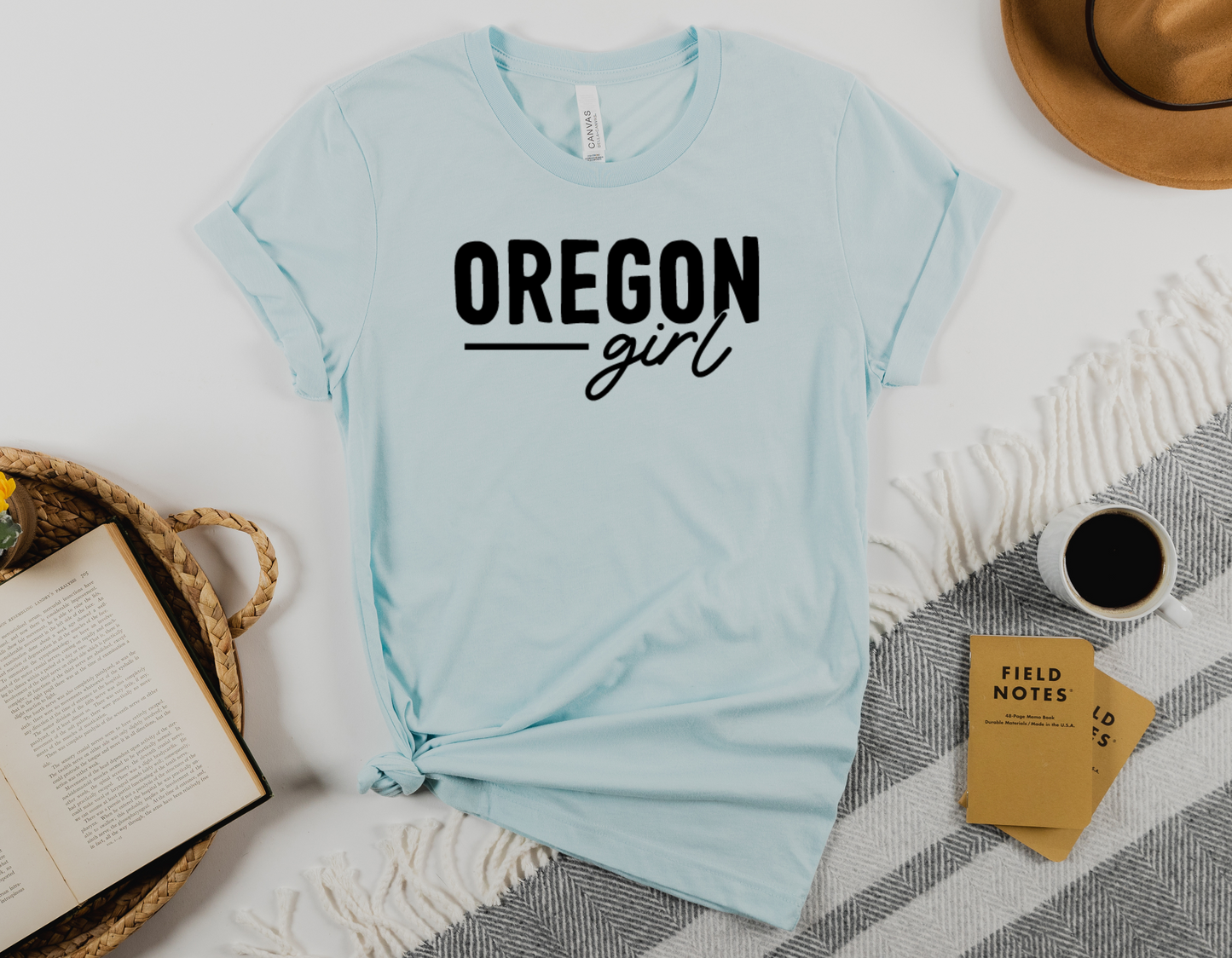 Get Your Oregon Girl T-Shirt - Show off Your Pacific Northwest Pride!