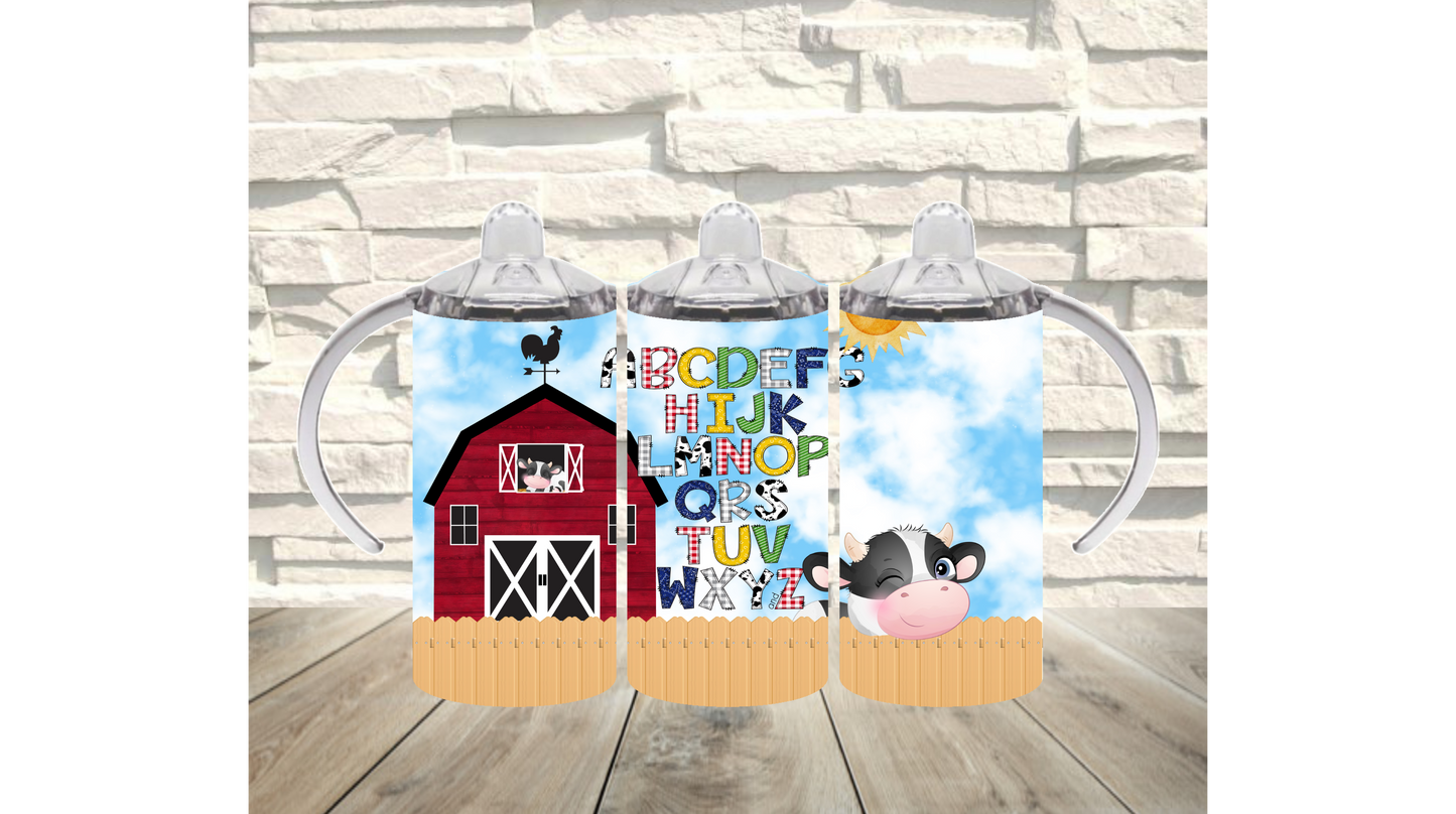 ABC Farm Kid's Tumbler - Make Learning Fun with Our Educational Design